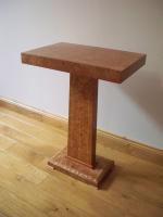 Table d'appui en loupe d'érable